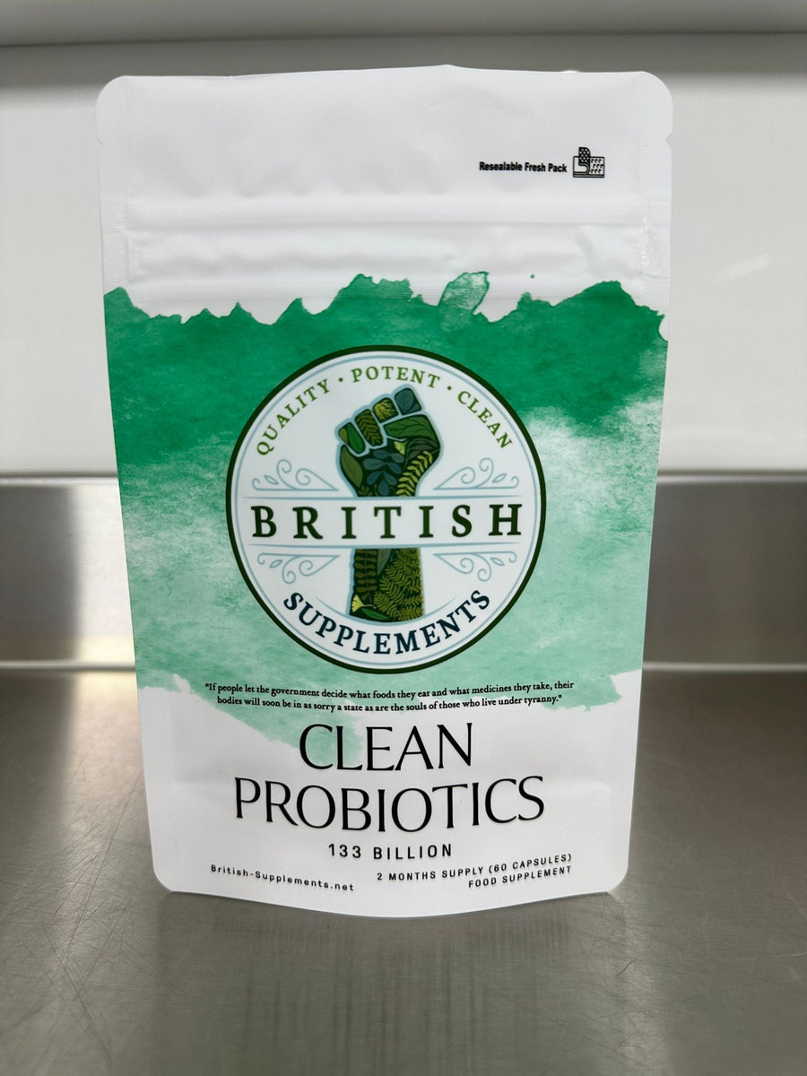 Clean Probiotics 133 Billion – British Supplements