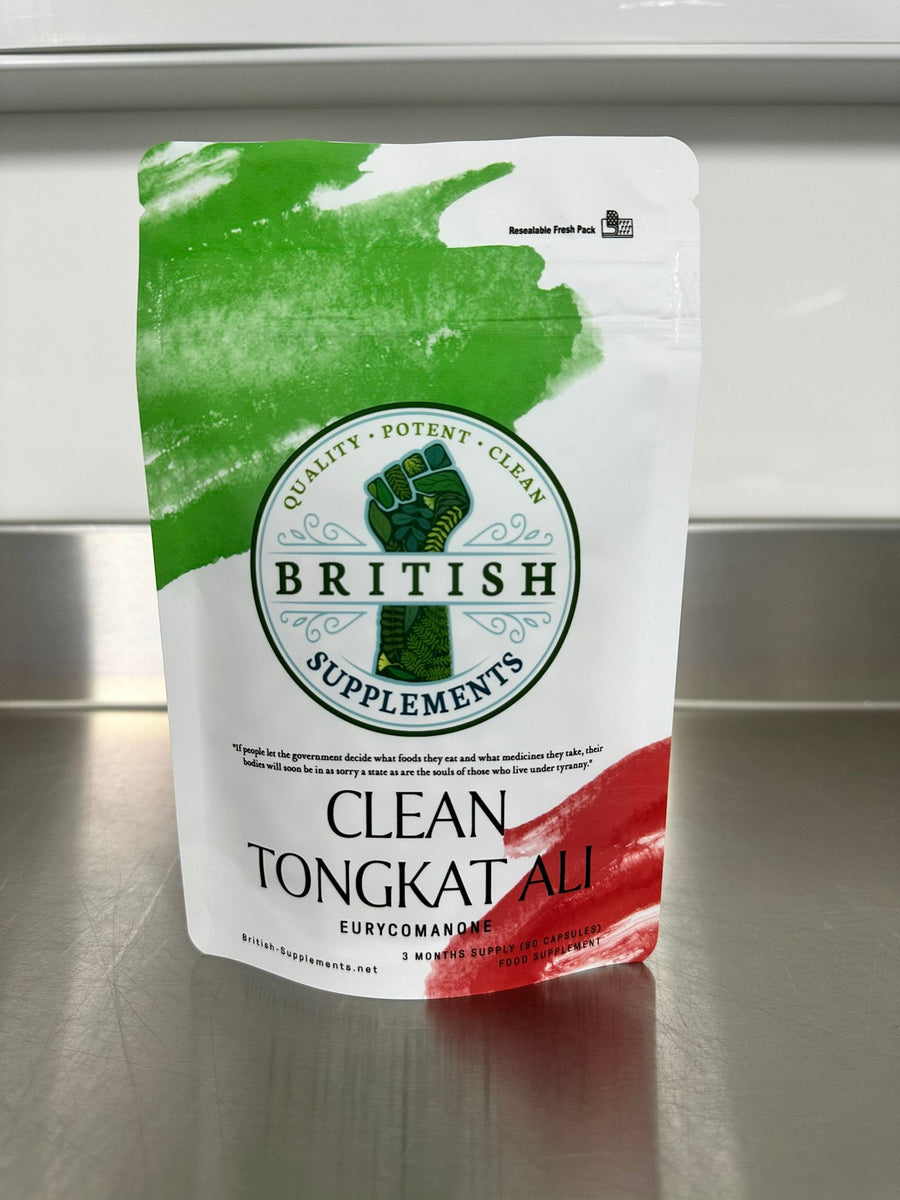 Clean Tongkat Ali 669mg (133,800mg) - British Supplements