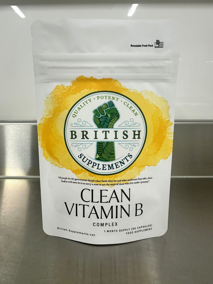 Clean Vitamin B Complex – British Supplements