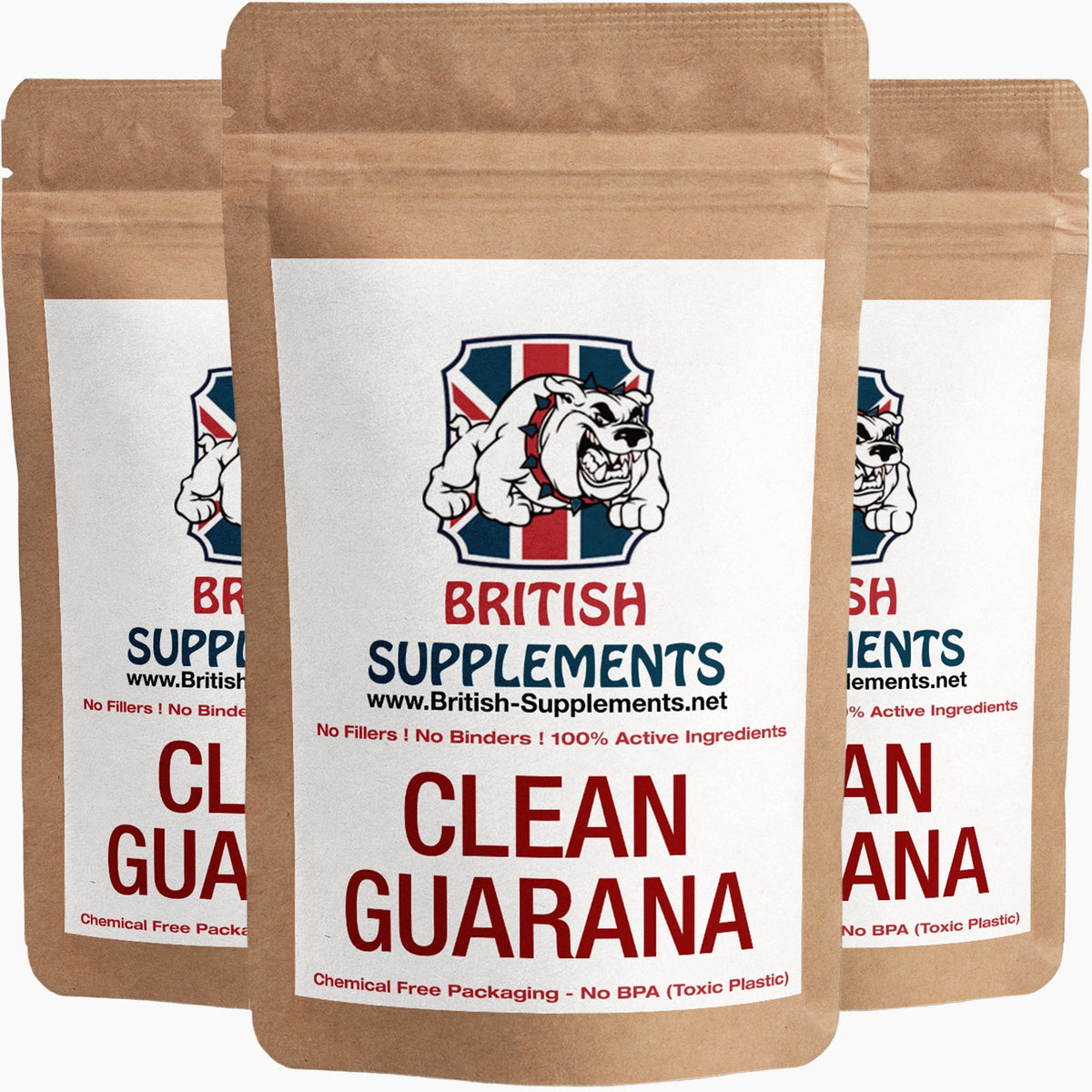 Clean Genuine Guarana Extract 3,880mg (38.8mg natural Caffeine ...