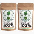 Clean Ginseng Panax 13,662mg (222.7mg Ginsenosides) - British Supplements