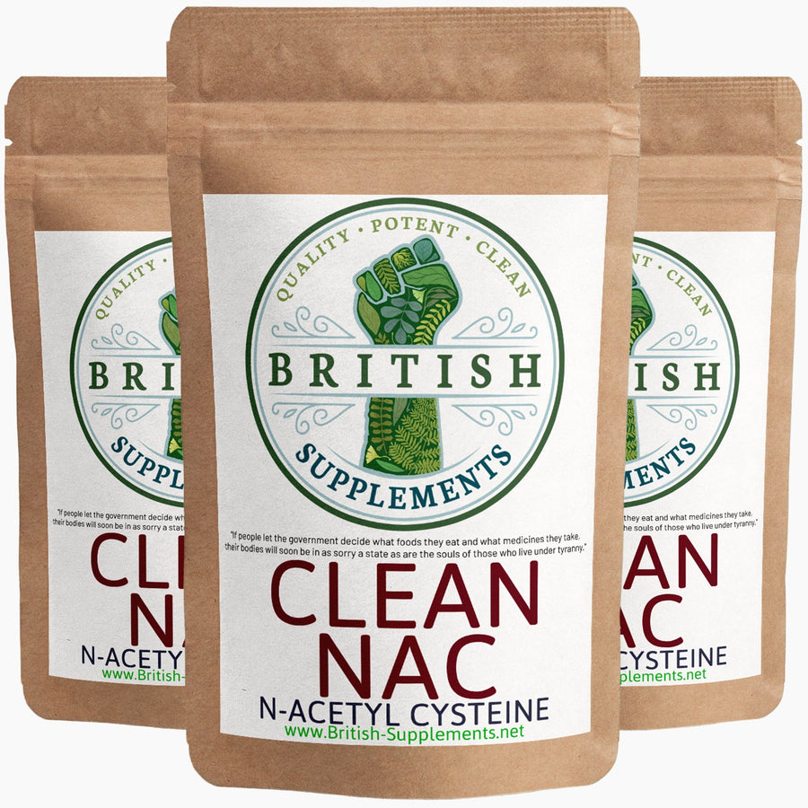 Clean NAC 747mg + Uptake Blend - British Supplements