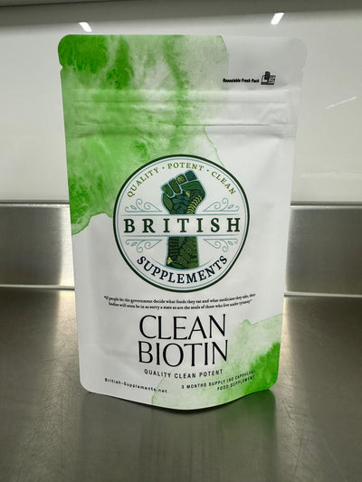 Clean Biotin - British Supplements