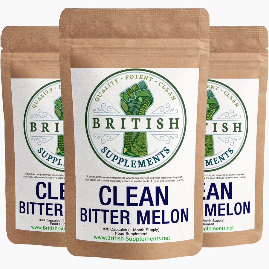 Clean Genuine Bitter Melon Supplement - British Supplements