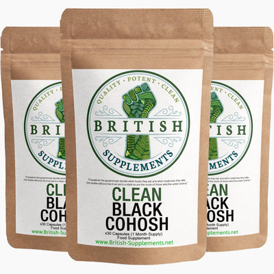 Clean Genuine Black Cohosh Supplement - British Supplements
