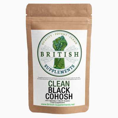 Clean Genuine Black Cohosh Supplement - British Supplements