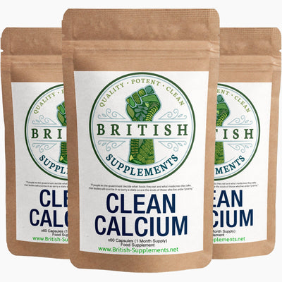 Clean Genuine Calcium D - Glucarate - British Supplements