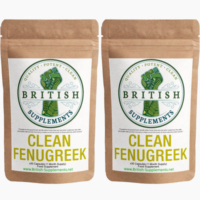 Clean Genuine Fenugreek Supplement - British Supplements