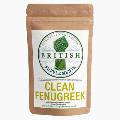 Clean Genuine Fenugreek Supplement - British Supplements