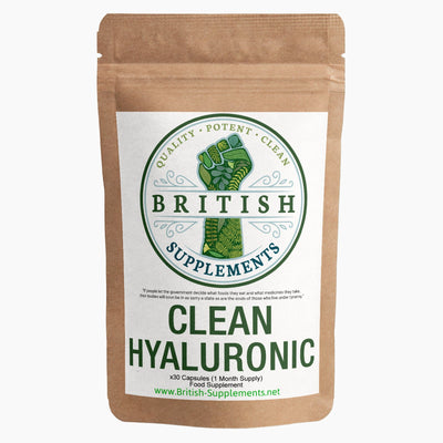 Clean Genuine Hyalurnoic Acid Supplement - British Supplements