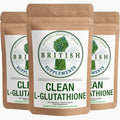 Clean Genuine L - Glutathione Supplement - British Supplements