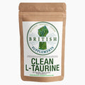 Clean Genuine L - Taurine Supplement - British Supplements
