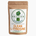 Clean Genuine L - Tyrosine Supplement - British Supplements