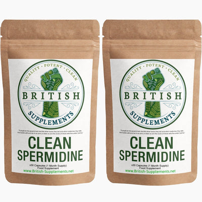 Clean Genuine Spermidine Supplement - British Supplements