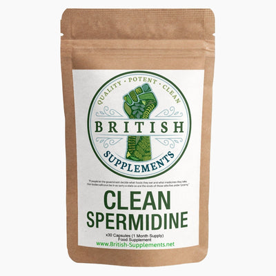 Clean Genuine Spermidine Supplement - British Supplements