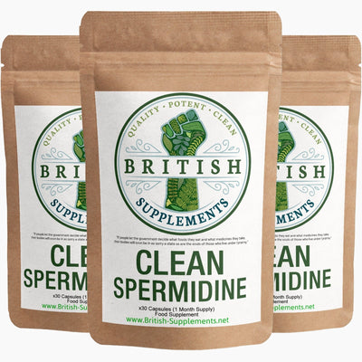 Clean Genuine Spermidine Supplement - British Supplements