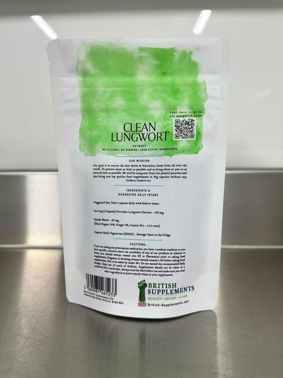 Clean LungWort - British Supplements