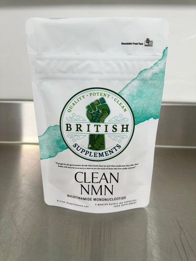 Clean NMN 724mg - British Supplements