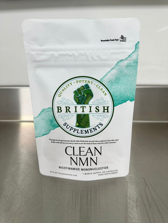 Clean NMN Supplement 724mg – British Supplements