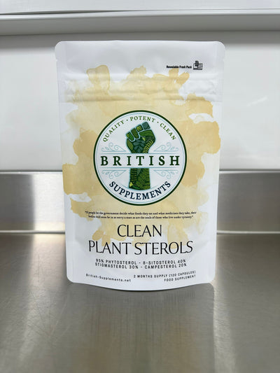 Clean plant sterols 95% Phytosterol - British Supplements