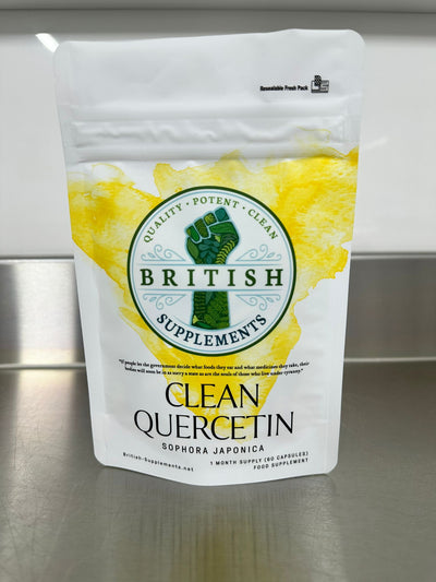 Clean Quercetin 651mg + Uptake Blend - British Supplements