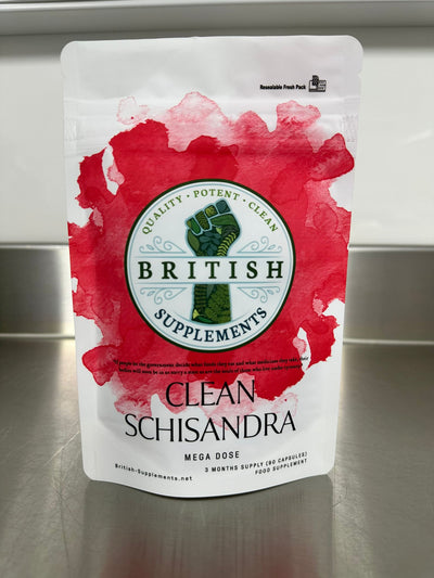 Clean Schisandra (9% Schisandrins) - British Supplements