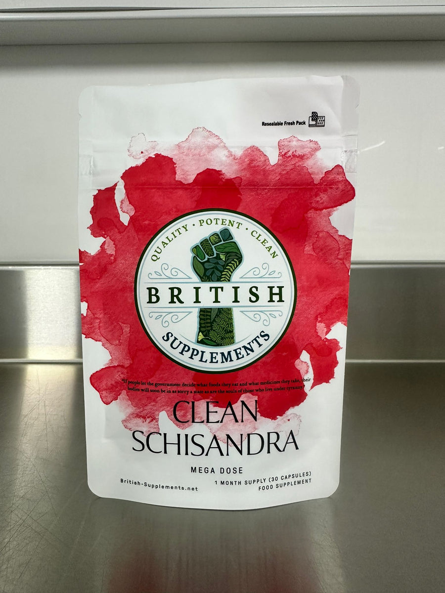 Clean Schisandra (9% Schisandrins) - British Supplements