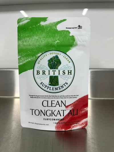 Clean Tongkat Ali 669mg (133,800mg) - British Supplements