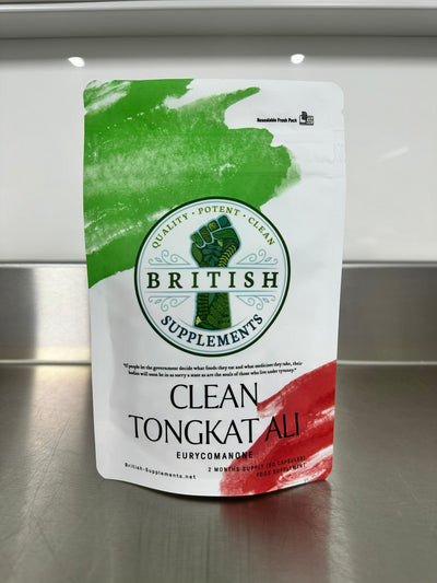 Clean Tongkat Ali 669mg (133,800mg) - British Supplements