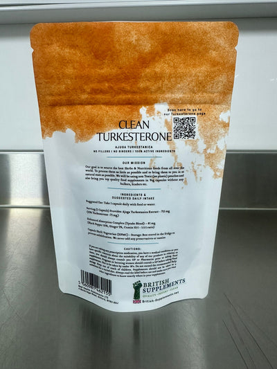 Clean Turkesterone - British Supplements