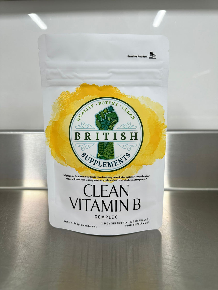 Clean Vitamin B Complex – British Supplements