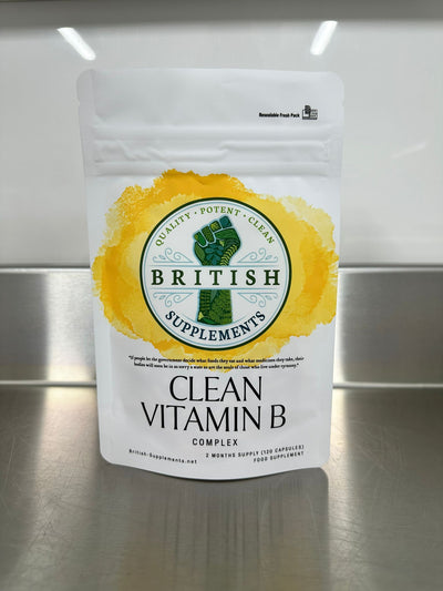 Clean Vitamin B Complex - British Supplements