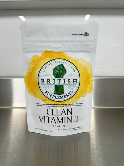 Clean Vitamin B Complex - British Supplements