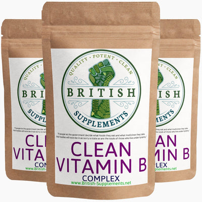 Clean Vitamin B Complex - British Supplements