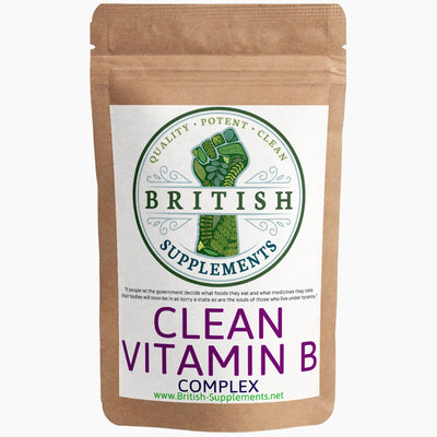Clean Vitamin B Complex - British Supplements