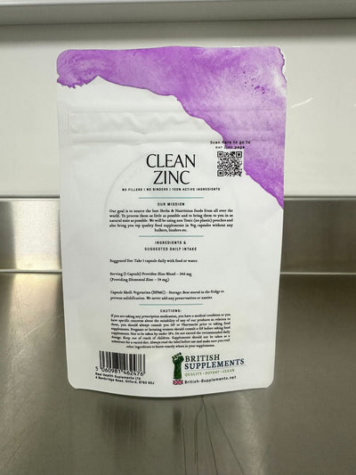Clean Zinc - British Supplements