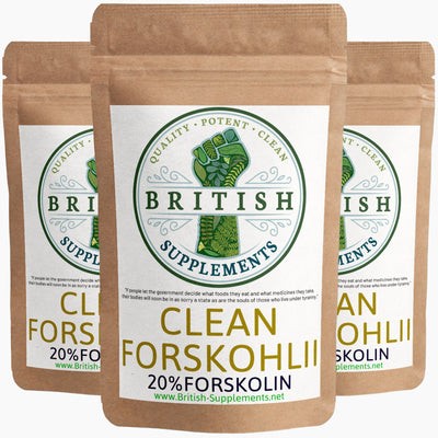 Clean Genuine Coleus Forskohlii 8,425mg + Uptake Blend