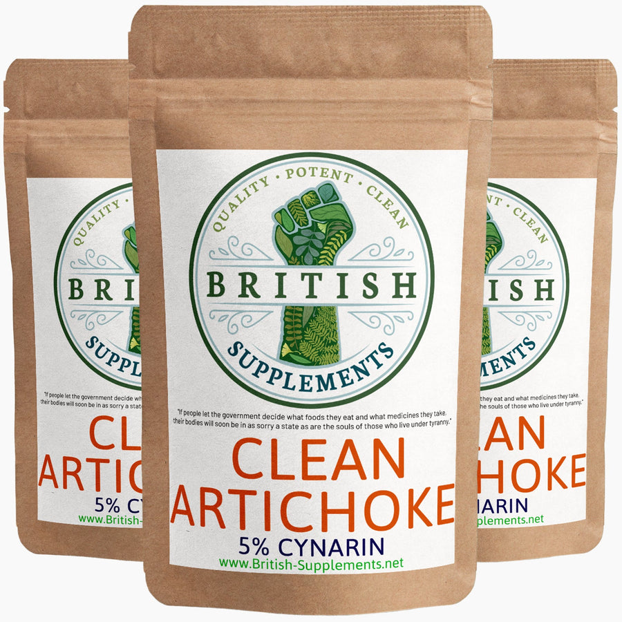 Clean Artichoke (35mg Cynarin) - British Supplements