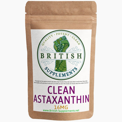 Clean Astaxanthin - British Supplements
