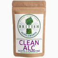 Clean Genuine Acetyl L-Carnitine (ALC) + Uptake Blend - British Supplements