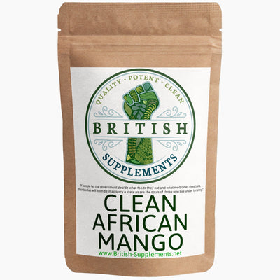 Clean Genuine African Mango Seed Extract 12,660mg - British Supplements