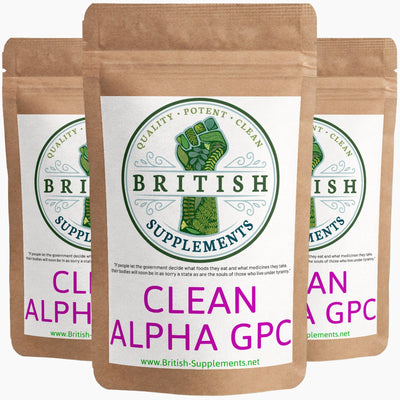 Clean Genuine Alpha GPC + Uptake Blend Very Rare - British Supplements