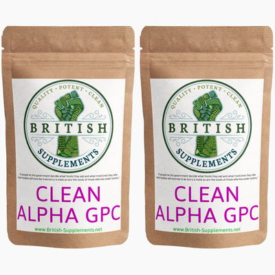 Clean Genuine Alpha GPC + Uptake Blend Very Rare - British Supplements