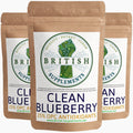 Clean Genuine BlueBerry Extract 6,440mg (25% OPC Antioxidants 40.25mg) - British Supplements
