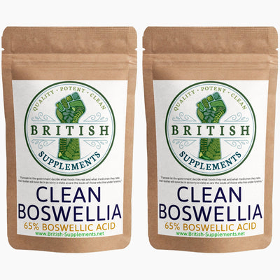 Clean Genuine Boswellia Extract + Uptake Blend - British Supplements