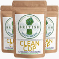 Clean Genuine CDP Choline Citicoline + Uptake Blend - British Supplements
