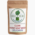 Clean Genuine Horny Goat Weed (Epimedium) + Uptake Blend - British Supplements