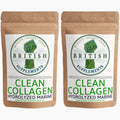 Clean Genuine Hydrolyzed Marine Collagen, Low DA 1,000-2,000 - British Supplements
