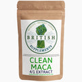 Clean Genuine Maca Extract 1,444mg + Uptake Blend - British Supplements