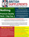 Clean Genuine Natural Vitamin C - British Supplements